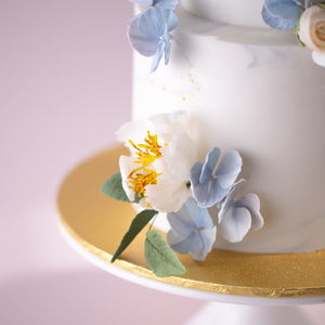 
                  
                    Load image into Gallery viewer, &amp;quot;Chelsea&amp;quot; 2 Tier Sugar Flowers Cake
                  
                